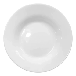 PLATO HONDO 23 CM VIDRIO TEMPLADO MENU NADIR