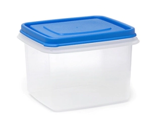 HERMETICO CONTENEDOR 1,10 LTS RECTANGULAR NUVA