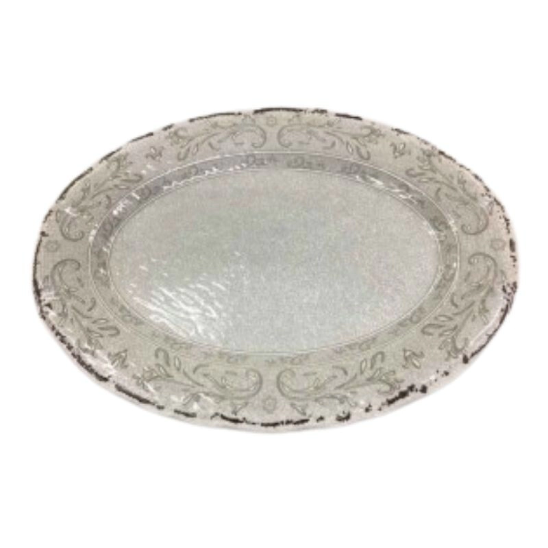 Fuentes Melamina VINTAGE OVAL GRIS