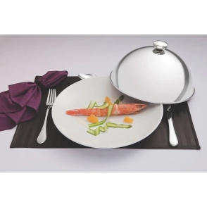 CAMPANA PARA PLATO 24,5 CM DE ACERO INOXIDABLE TRAMONTINA