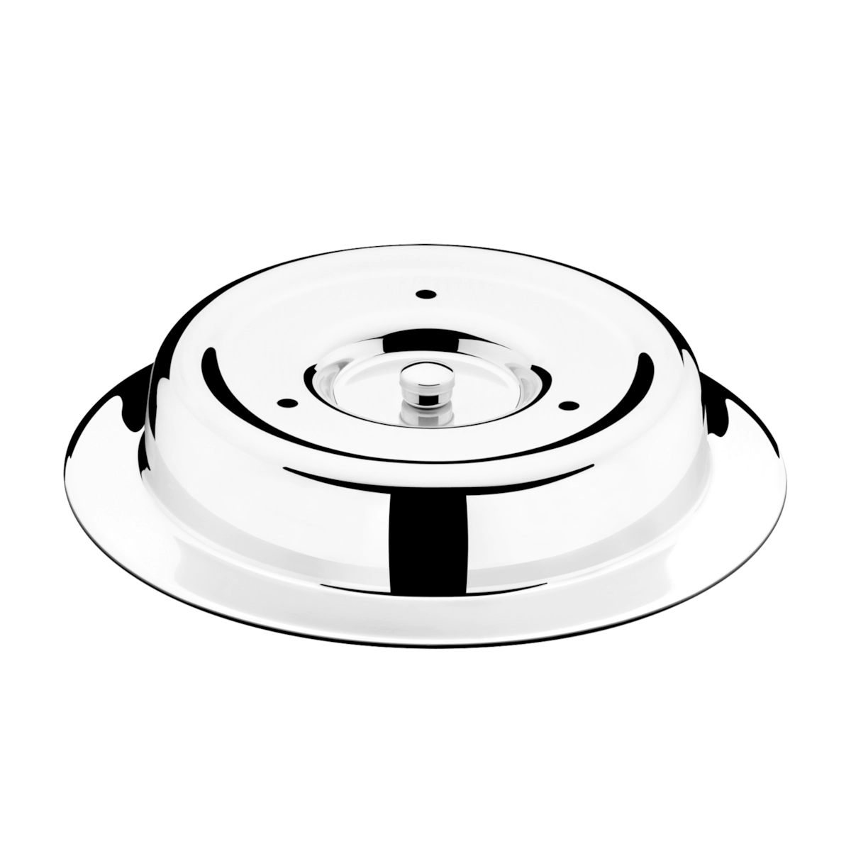 CAMPANA PARA PLATO 28,2 CM DE ACERO INOXIDABLE TRAMONTINA