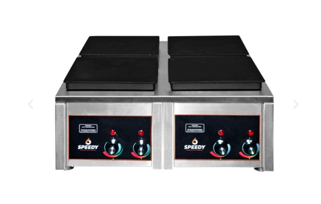 ANAFE ELECTRICO 4 HORNALLAS 2,5 KW - ALTO RENDIMIENTO SPEEDY