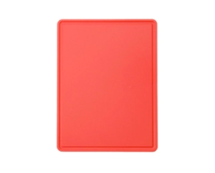 TABLA ROJA 60x40x1,3 C/CANAL PERIMETRAL BASE LISA