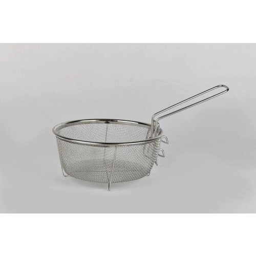 CANASTO FREIDOR COLADOR N� 23 AC. INOX. CON MANIJA MOVIL