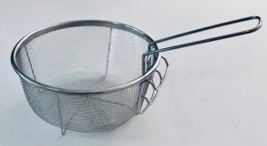 CANASTO FREIDOR COLADOR Nº 23 AC. INOX. CON MANIJA MOVIL