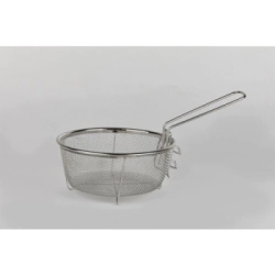 CANASTO FREIDOR COLADOR N� 23 AC. INOX. CON MANIJA MOVIL