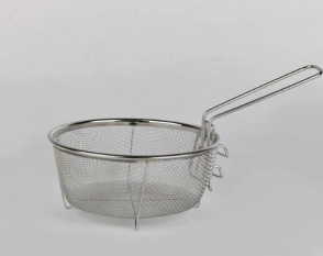 CANASTO FREIDOR COLADOR Nº 19 AC. INOX. CON MANIJA MOVIL