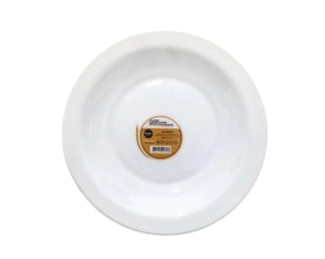 PLATO HONDO 21 CM VIDRIO TEMPLADO GOURMET NADIR