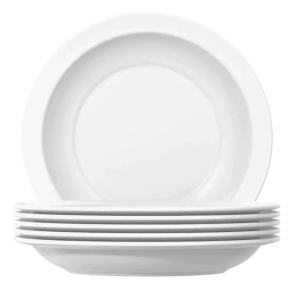 PLATO HONDO 21 CM VIDRIO TEMPLADO GOURMET NADIR