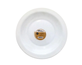 PLATO HONDO 21 CM VIDRIO TEMPLADO GOURMET NADIR
