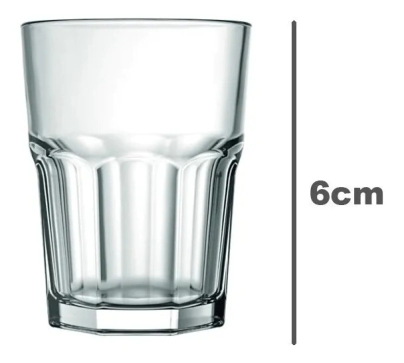 VASO DE SHOT TEQUILA 60 ML BRISTOL NADIR