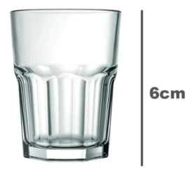 VASO DE SHOT TEQUILA 60 ML BRISTOL NADIR