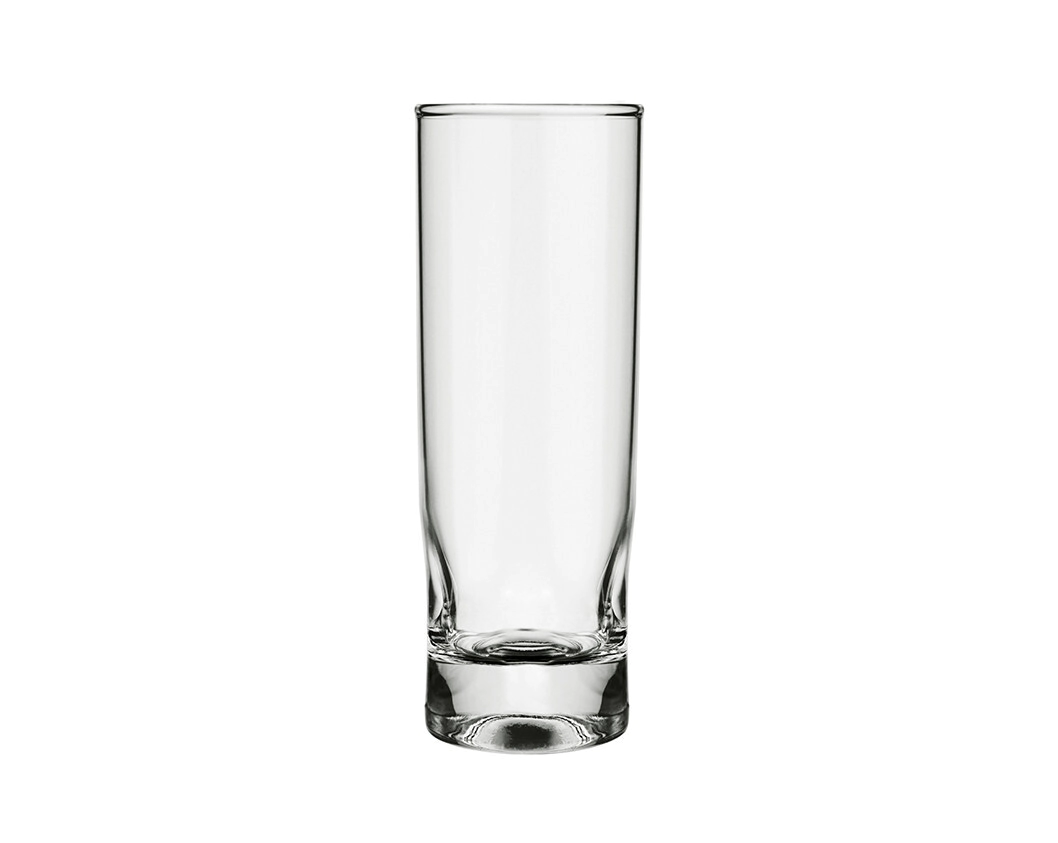 VASO TRAGO LARGO TUBO AMASSADINHO 290 ML NADIR