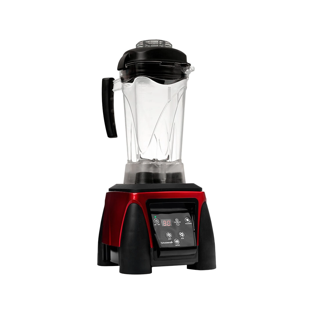 LICUADORA PROFESIONAL 2 LTS 2200W MOTOR 4HP ROJA TURBOBLENDER