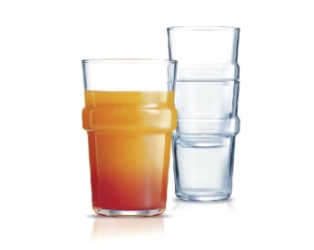 VASO ALTO 320 CC TEMPLADO ACROBATE LUMINARC