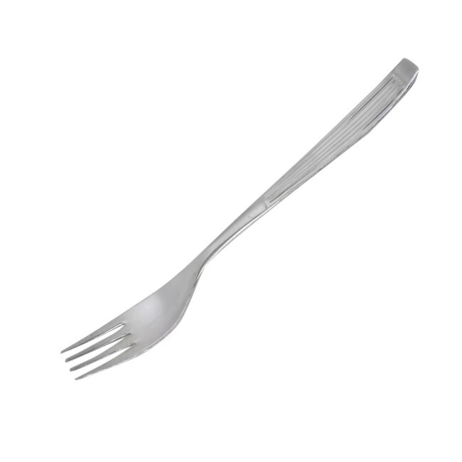 TENEDOR DE POSTRE CORINTIA RAYADO NICOLS