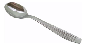 CUCHARA DE POSTRE CORINTIA RAYADO NICOLS