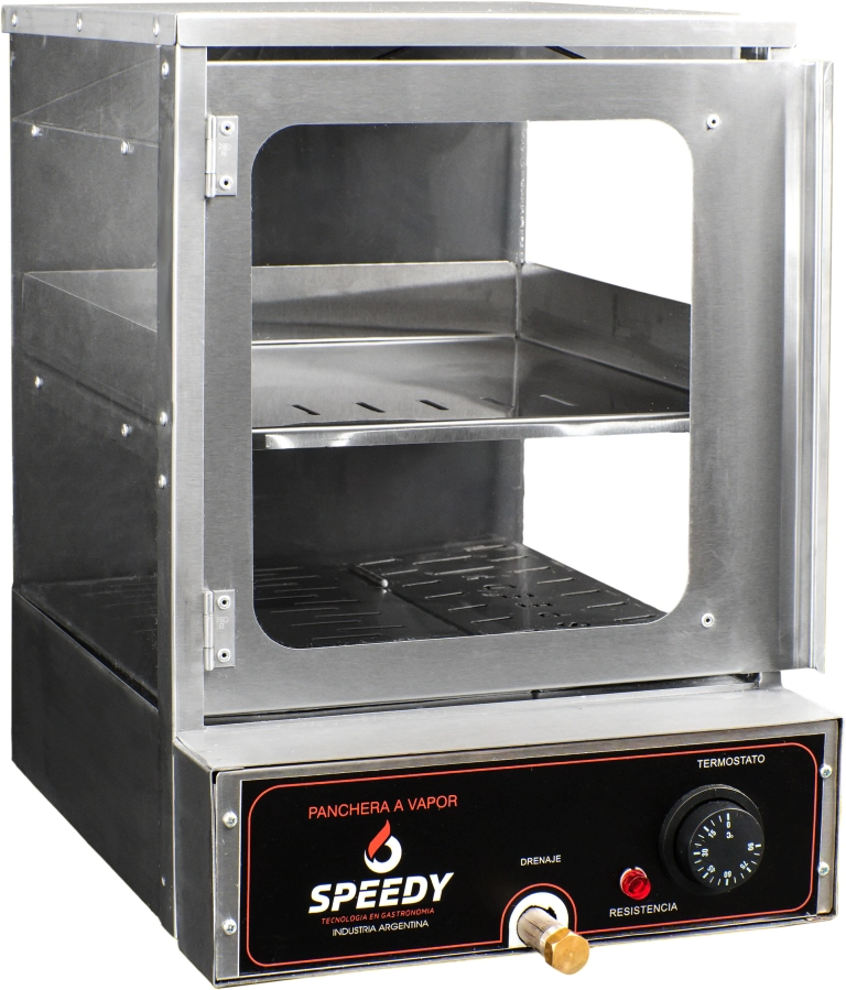 PANCHERA A VAPOR SALCHICHA Y PANES ELECTRICA SPEEDY