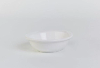 CAZUELA 9 CM REDONDA BAJA PORCELANA