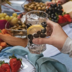 VASO TRAGO LARGO TOPAZIO 350 ML NADIR