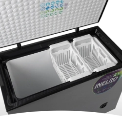 FREEZER FULL 4 FUNCIONES DE FRIO 2 CANASTOS 280 lts 900 x 1130 x 720 COLOR GRIS PLATA INELRO