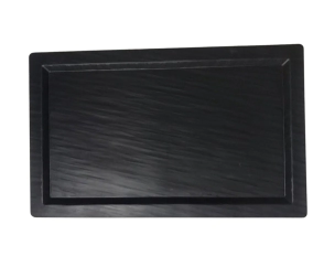 Fuentes Melamina LAJA RECTANGULAR con BORDE