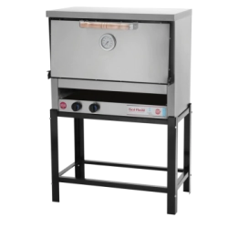 HORNO PASTELERO 6 MOLDES ACERO GAS ENVASADO SOL REAL