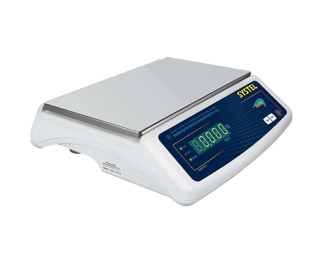 BALANZA BUMER 30 KG SP BATERIA RECARGABLE SYSTEL