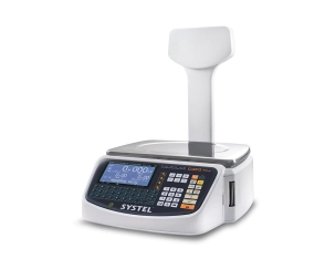 BALANZA CUORA MAX 30 KG CON MASTIL VERSION USB SYSTEL