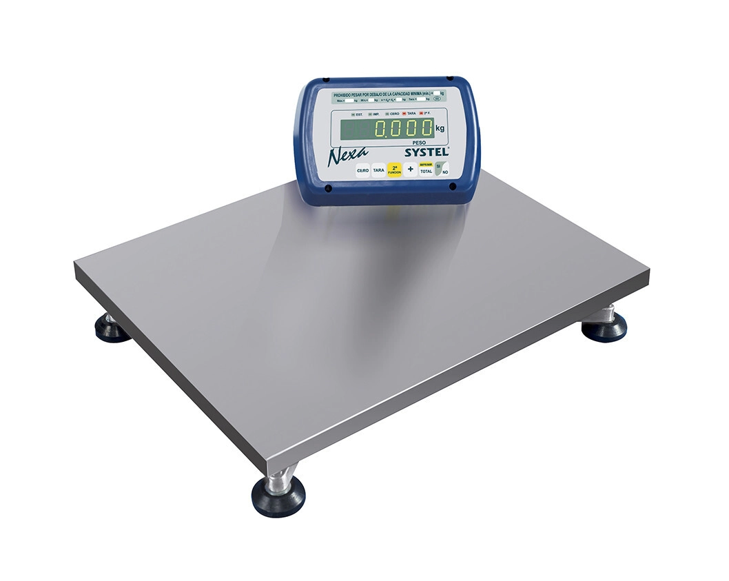 BASCULA NEXA 300 KG SP RESOLUCION 100 G. SYSTEL