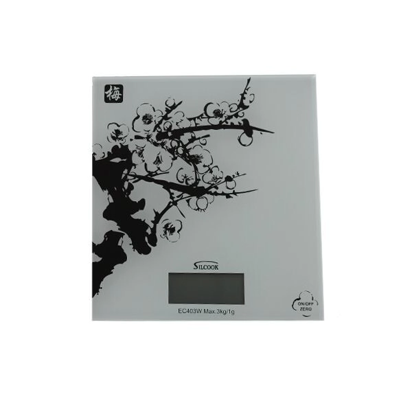 BALANZA DE COCINA 3 KG DIGITAL BLANCA