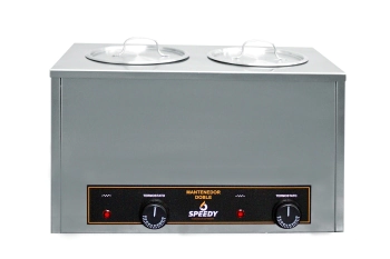 MANTENEDOR DE SALSAS CALIENTE 2 CILINDROS 8 LTS 50 X26 X 32 CM SPEEDY