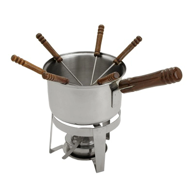 FONDUE DE ACERO INOXIDABLE TRIPLE FONDO ACERMEL