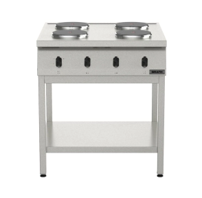 ANAFE 800 - 4 HORNALLA ELECTRICO ACERO INOXIDABLE 430 CON BASE BRAFH