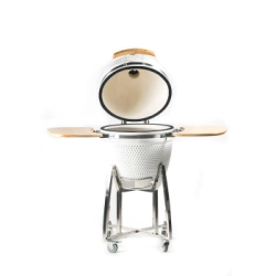 KAMADO ARGENTINO ASADOR CRIOLLO 21" BLANCO