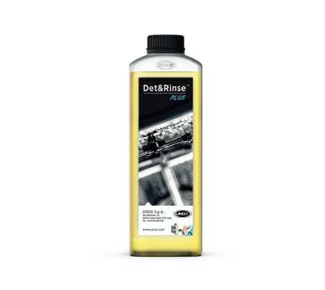 DETERGENTE UNOX DET&RINSE PLUS 10 UNID X 1 LTS