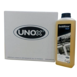 DETERGENTE UNOX DET&RINSE PLUS 10 UNID X 1 LTS