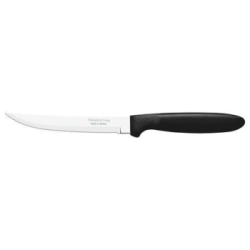 CUCHILLO DE CARNE IPANEMA MANGO PLASTICO NEGRO TRAMONTINA