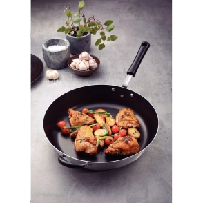 SARTEN Nº 38 PROFESIONAL CON ASA BAQUELITA ANTIADHERENTE STARFLON PREMIUM TRAMONTINA