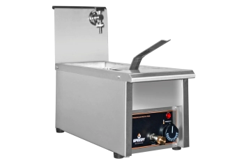 COCINADOR DE PASTAS 8 LITROS ELECTRICO CON DESAGOTE 2 KW SPEEDY