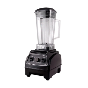 LICUADORA SEMI PROFESIONAL 2 LTS 1500 W MOTOR 3HP NEGRA TURBOBLENDER