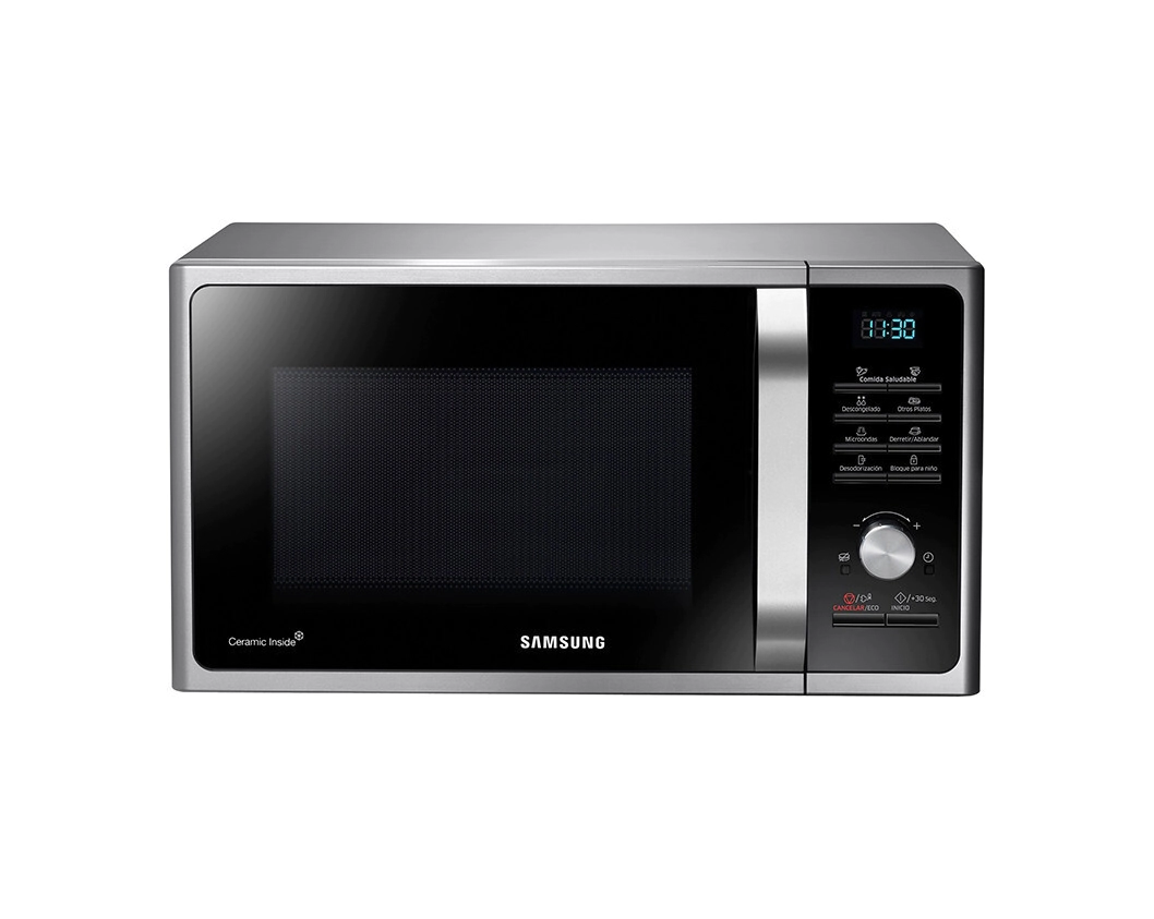 MICROONDAS 23 LTS CON GRILL SILVER SAMSUNG