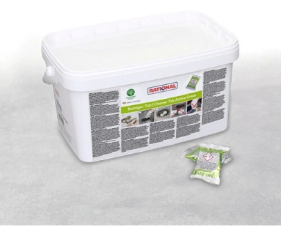 PASTILLA HORNO RATIONAL DETERGENTE ACTIVE GREEN X 150 Unid.