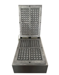 WAFLERA 4 MOLDES ELECTRICA CUADRADA