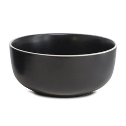 BOWL 14,5 CM NEGRO PORCELANA SAKURA