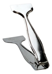 PINZA DE FIAMBRE CON RESORTE ACERO INOXIDABLE