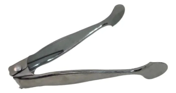 PINZA DE MASA CON RESORTE ACERO INOXIDABLE