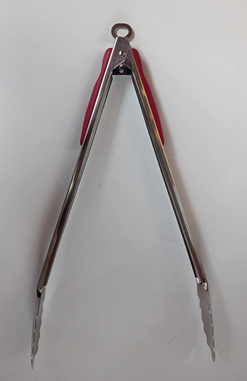 PINZA PARRILLERA 36,5 CM ACERO INOXIDABLE