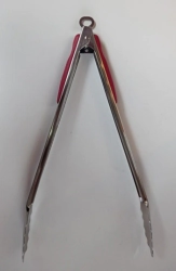 PINZA PARRILLERA 36,5 CM ACERO INOXIDABLE