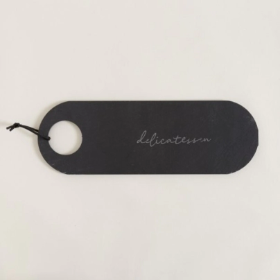 TABLA DE LAJA DELICATESSEN 45 X 15 CM